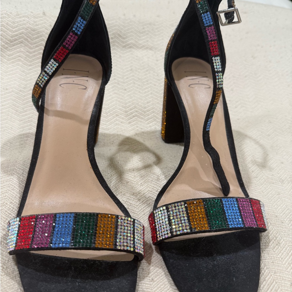 INC International Concepts Colorful Strappy Heels